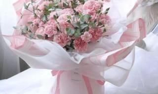 母亲节康乃馨花束图片